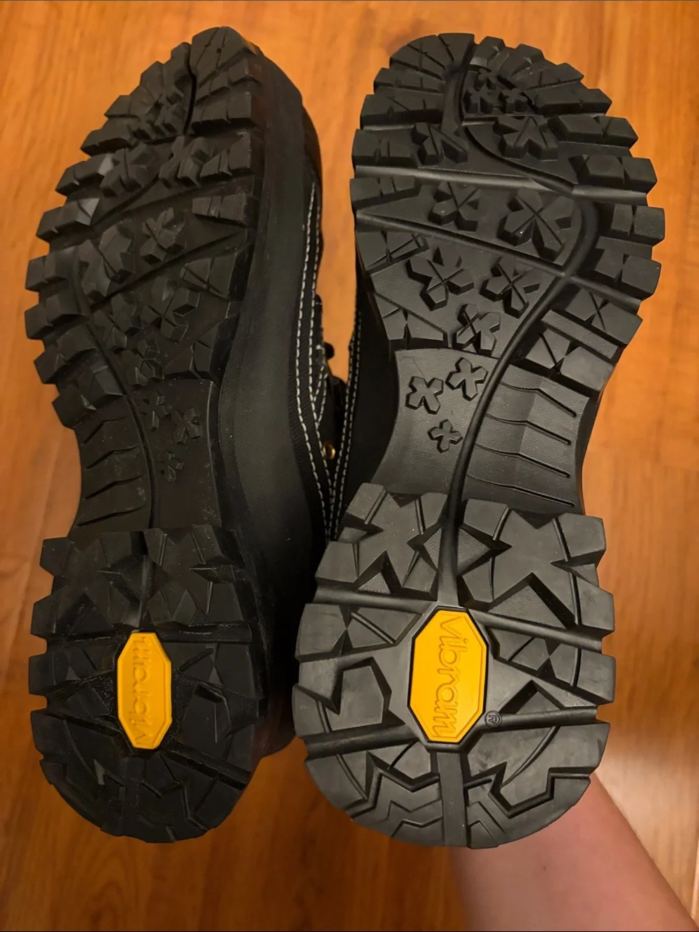 Stella McCarney + vibram Men's Black Canvas Lace-Up Platform Sneakers,39/ US 8.5